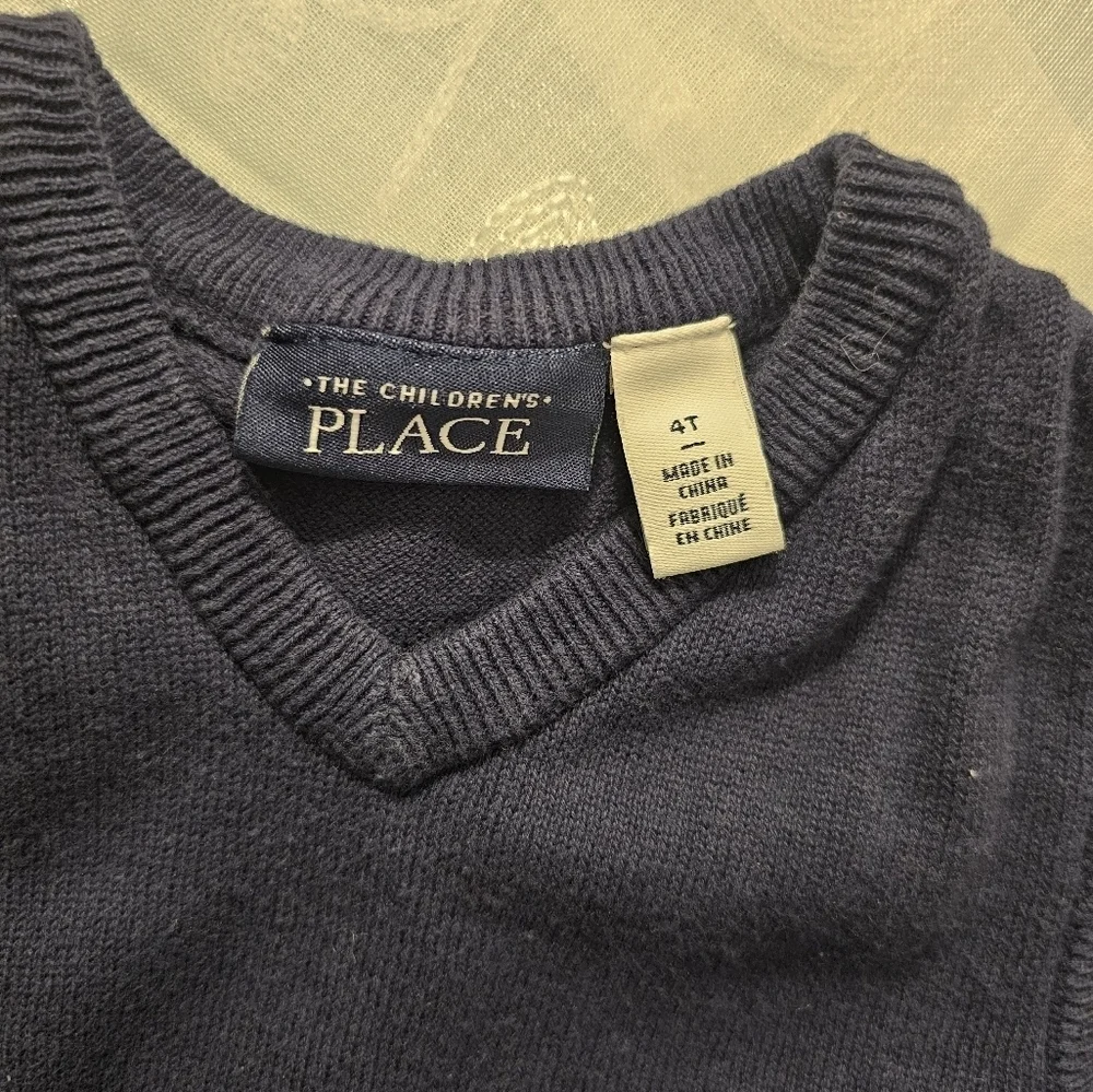Kids Children's Place layering sweater vest size 4T casual kids